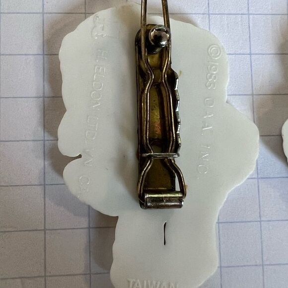 Vintage 1983 Cabbage Patch Kid pair of barrettes - Picture 8 of 8